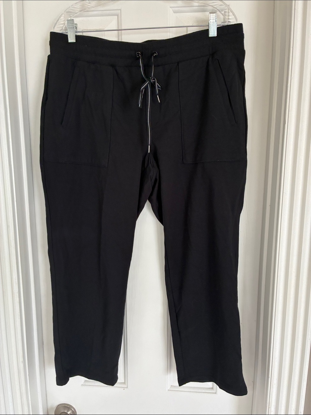 Talbots Black Drawstring Joggers